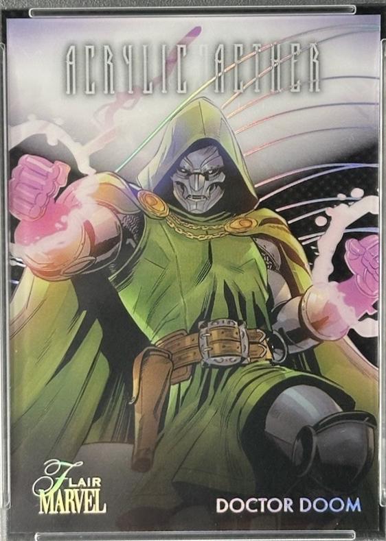 2024 2023 Flair Acrylic Aether Doctor Doom #AA26 card