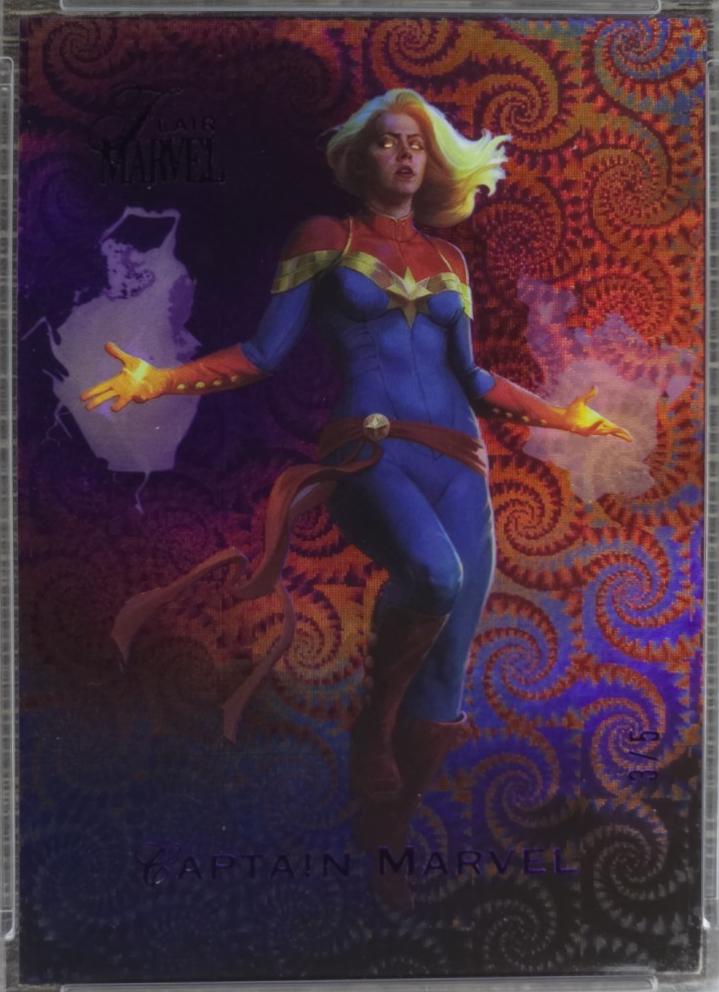 2024 2023 Flair Captain Marvel [Twilight] #21 card
