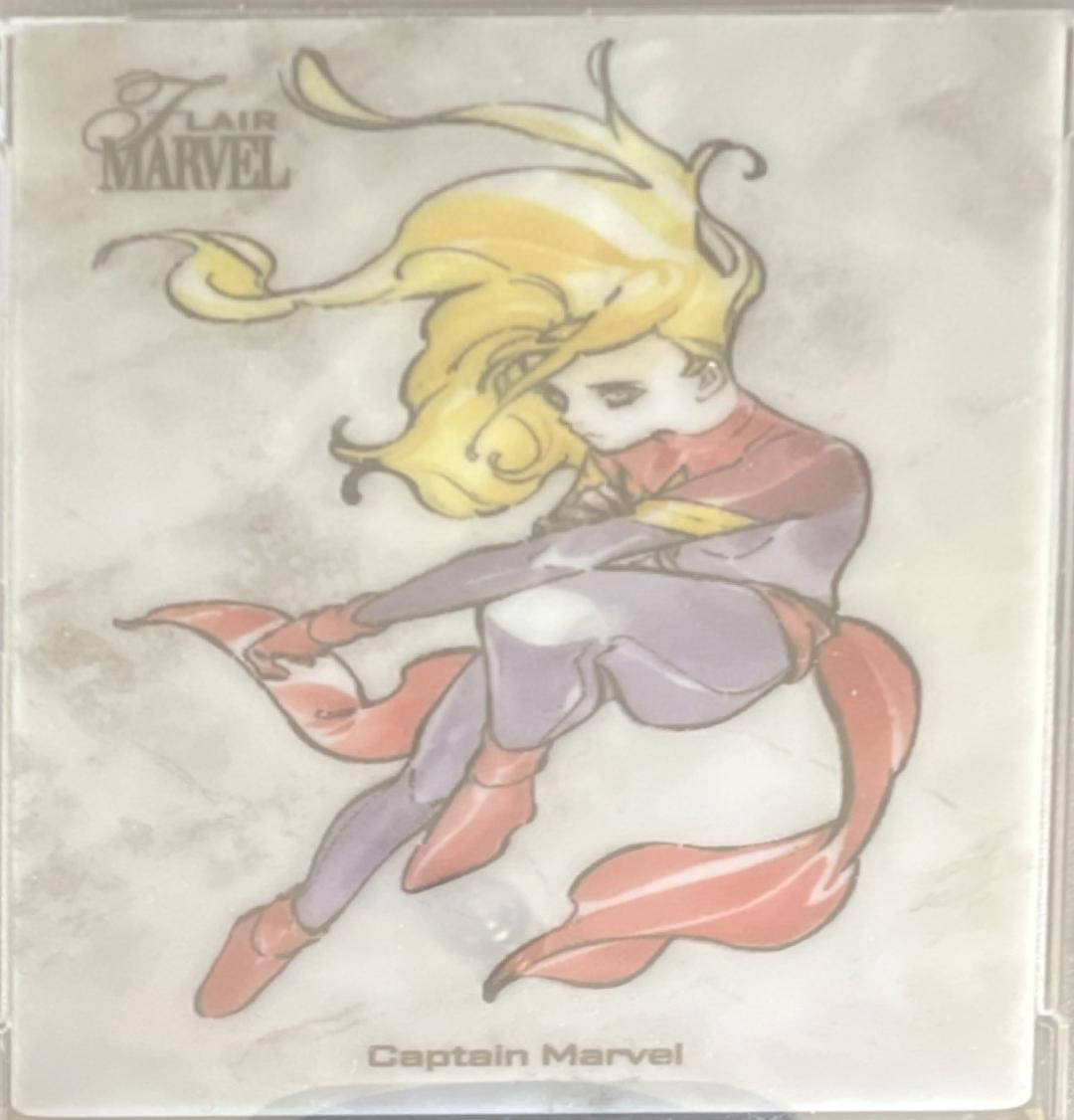 2024 2023 Flair Carved Captain Marvel #CC5 card