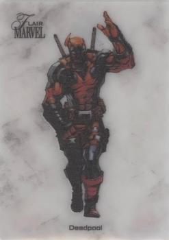 2024 2023 Flair Carved Deadpool #CC7 card