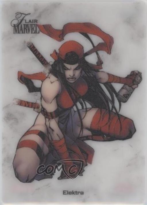 2024 2023 Flair Carved Elektra #CC23 card