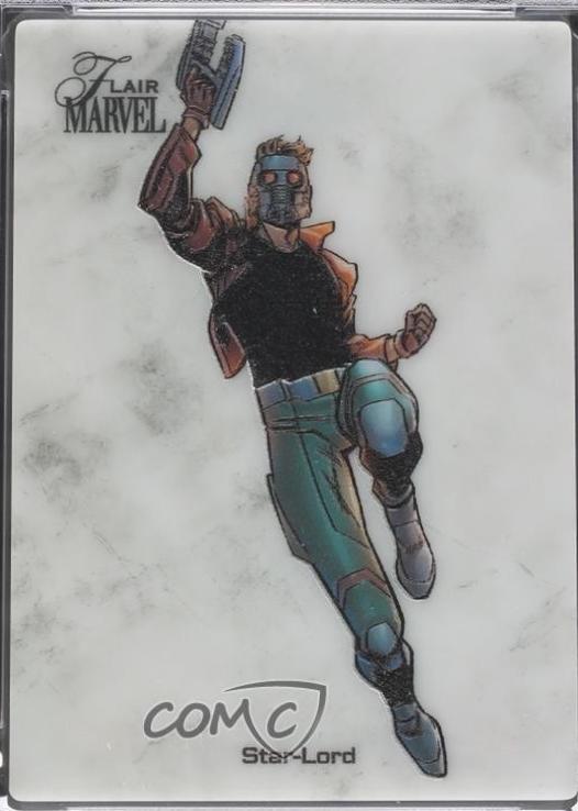 2024 2023 Flair Carved Star-Lord #CC20 card