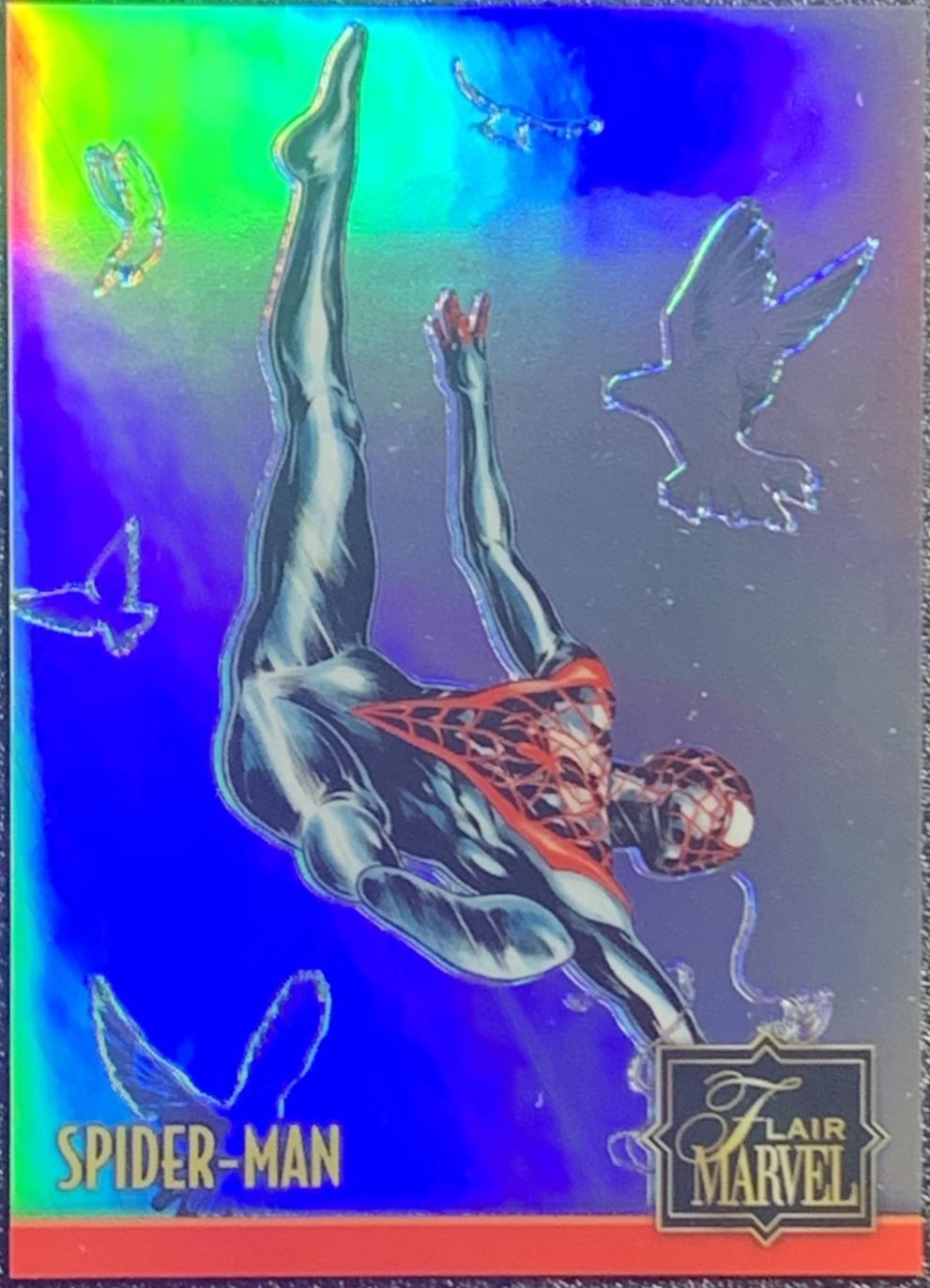 2024 2023 Flair Iridescence Spider-Man #IR23 card