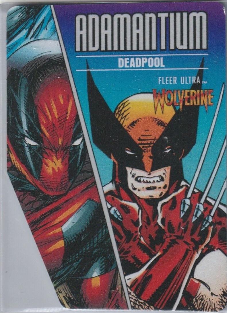 2024 2023 Fleer Ultra Wolverine Adamantium Deadpool #AD-8 card
