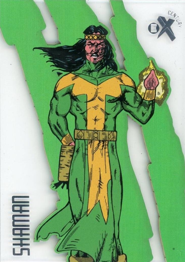 2024 2023 Fleer Ultra Wolverine eX Century Shaman #EX7 card