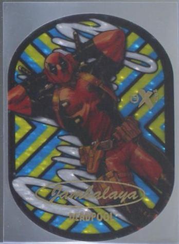 2024 2023 Fleer Ultra Wolverine Jambalaya Deadpool #7 card