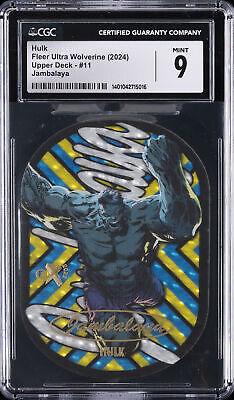 2024 2023 Fleer Ultra Wolverine Jambalaya Hulk #11 card