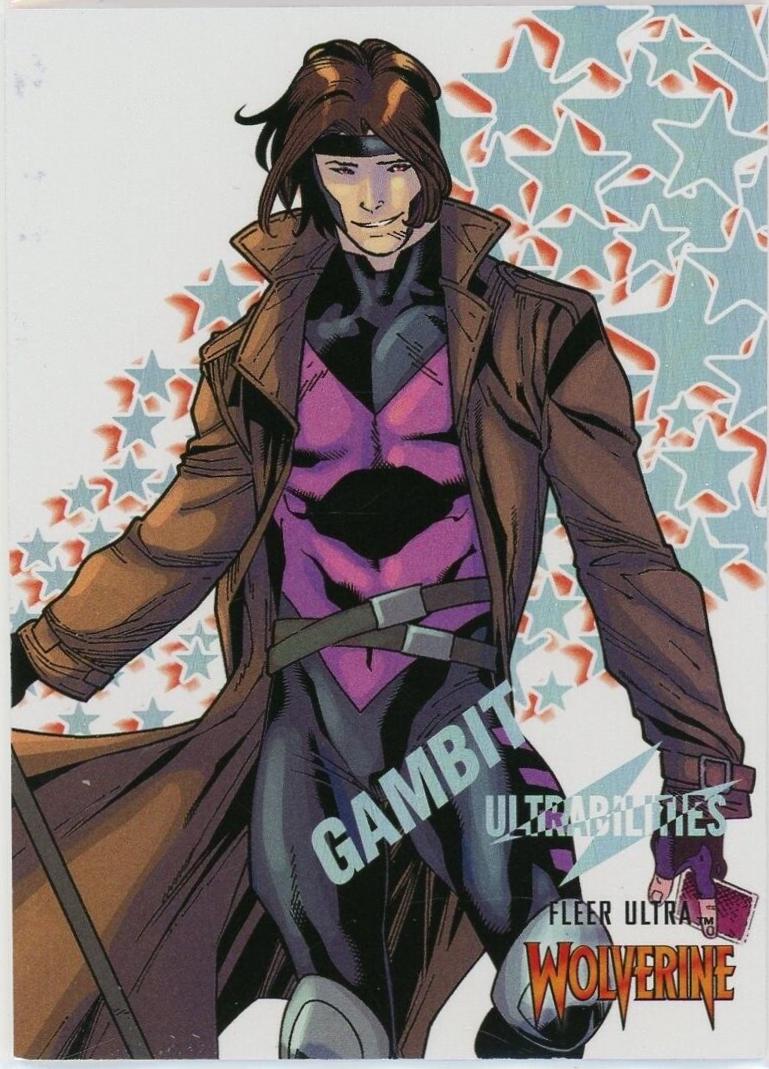 2024 2023 Fleer Ultra Wolverine Ultrabilities Gambit #15 card