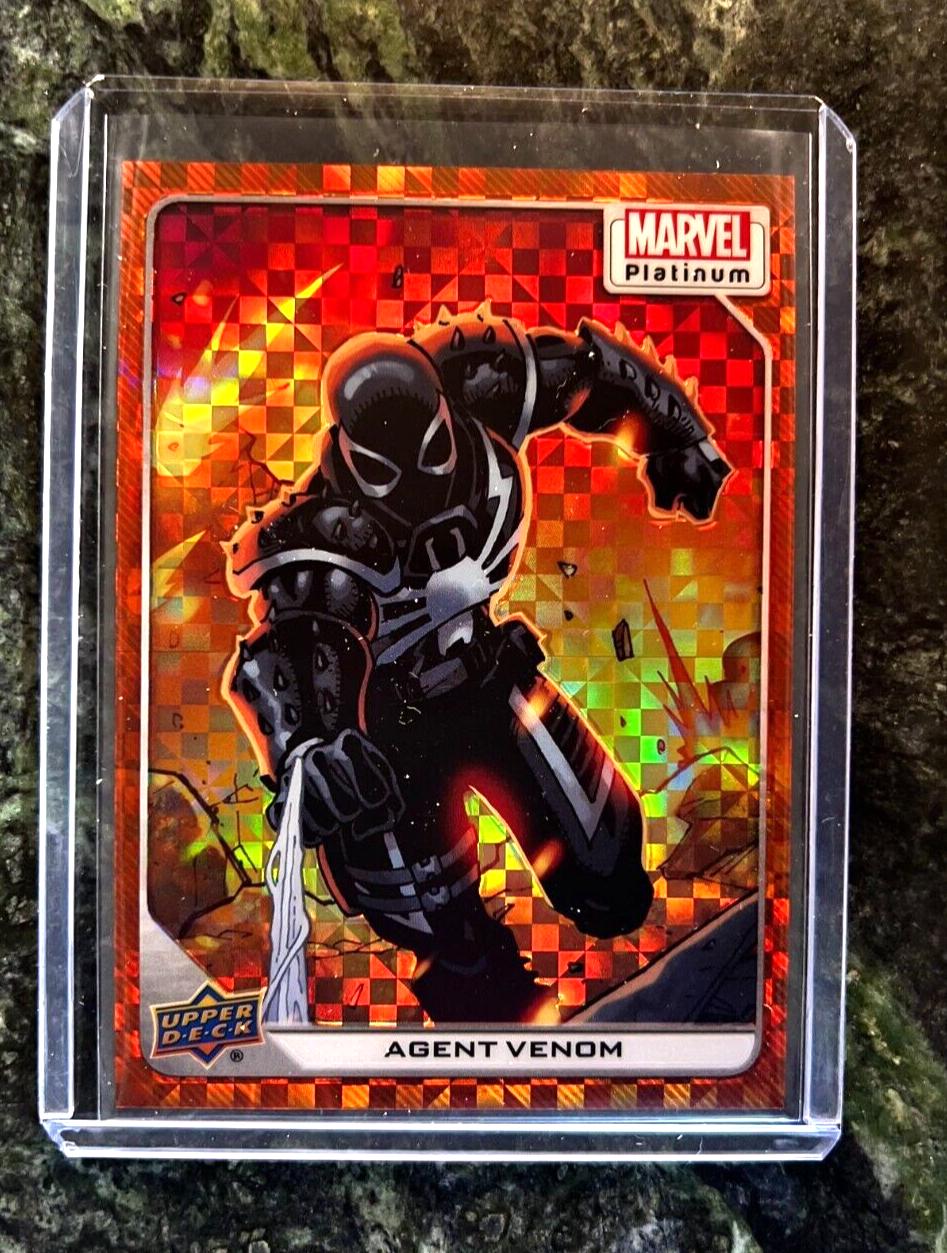 2024 2023 Upper Deck Platinum Agent Venom [Orange Checkers] #94 card
