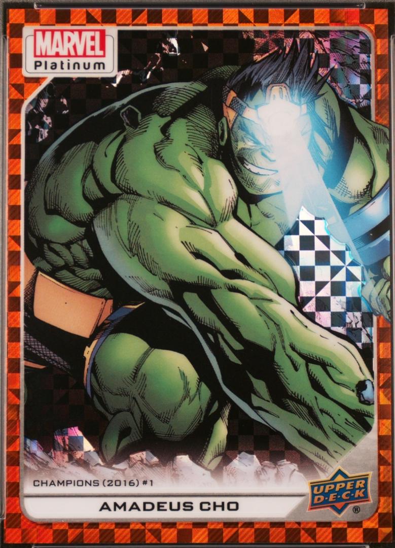 2024 2023 Upper Deck Platinum Amadeus Cho [Orange Checkers] #157 card