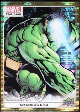2024 2023 Upper Deck Platinum Amadeus Cho [Seismic Gold] #157 card