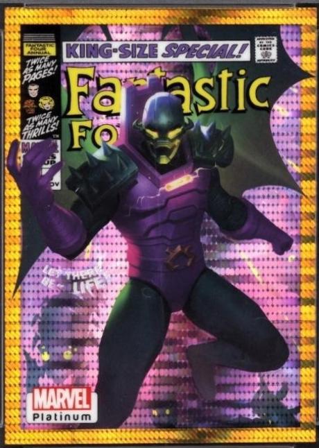 2024 2023 Upper Deck Platinum Annihilus [Amber Crystals] #77 card