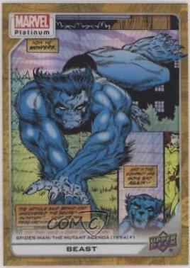 2024 2023 Upper Deck Platinum Beast [Amber Crystals] #188 card