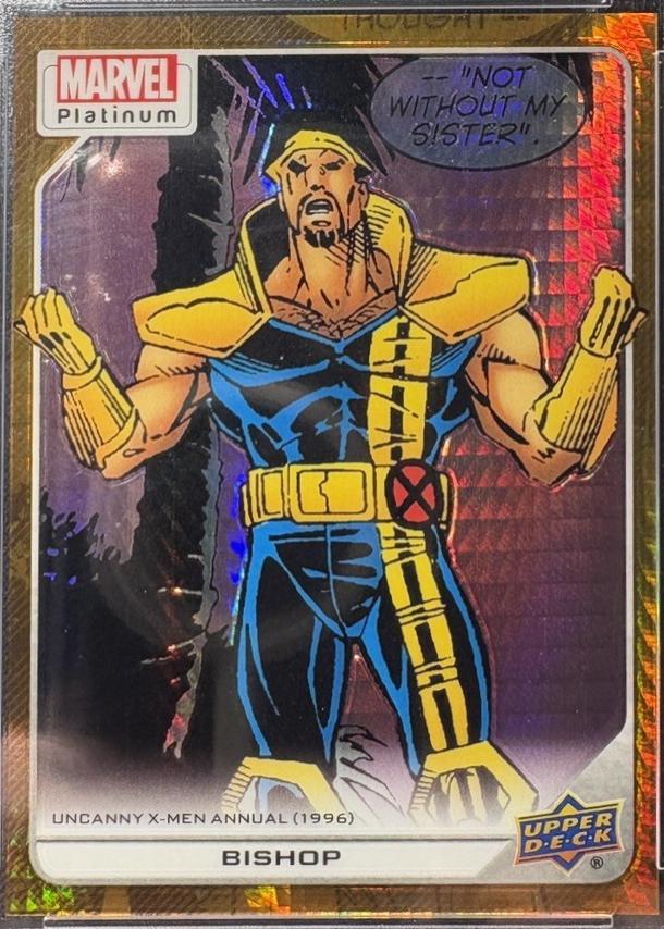 2024 2023 Upper Deck Platinum Bishop [Amber Crystals] #185 card