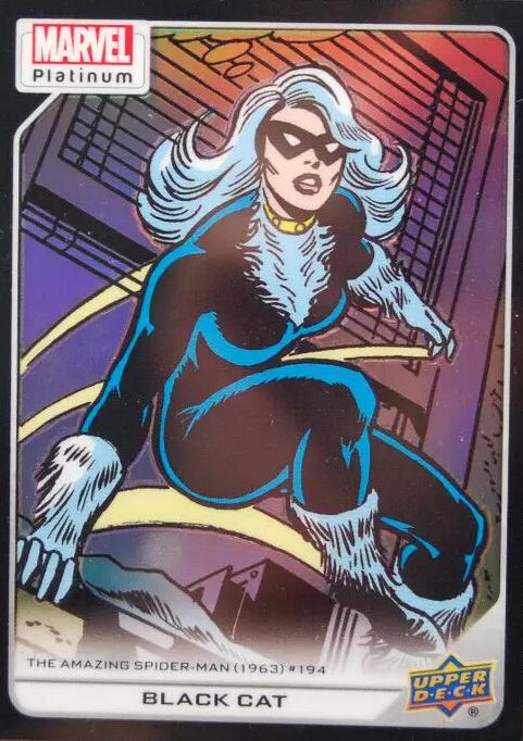 2024 2023 Upper Deck Platinum Black Cat [Black Rainbow] #161 card