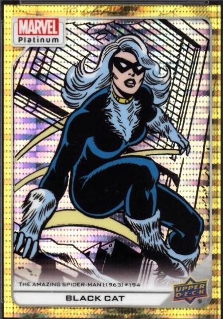 2024 2023 Upper Deck Platinum Black Cat [Seismic Gold] #161 card