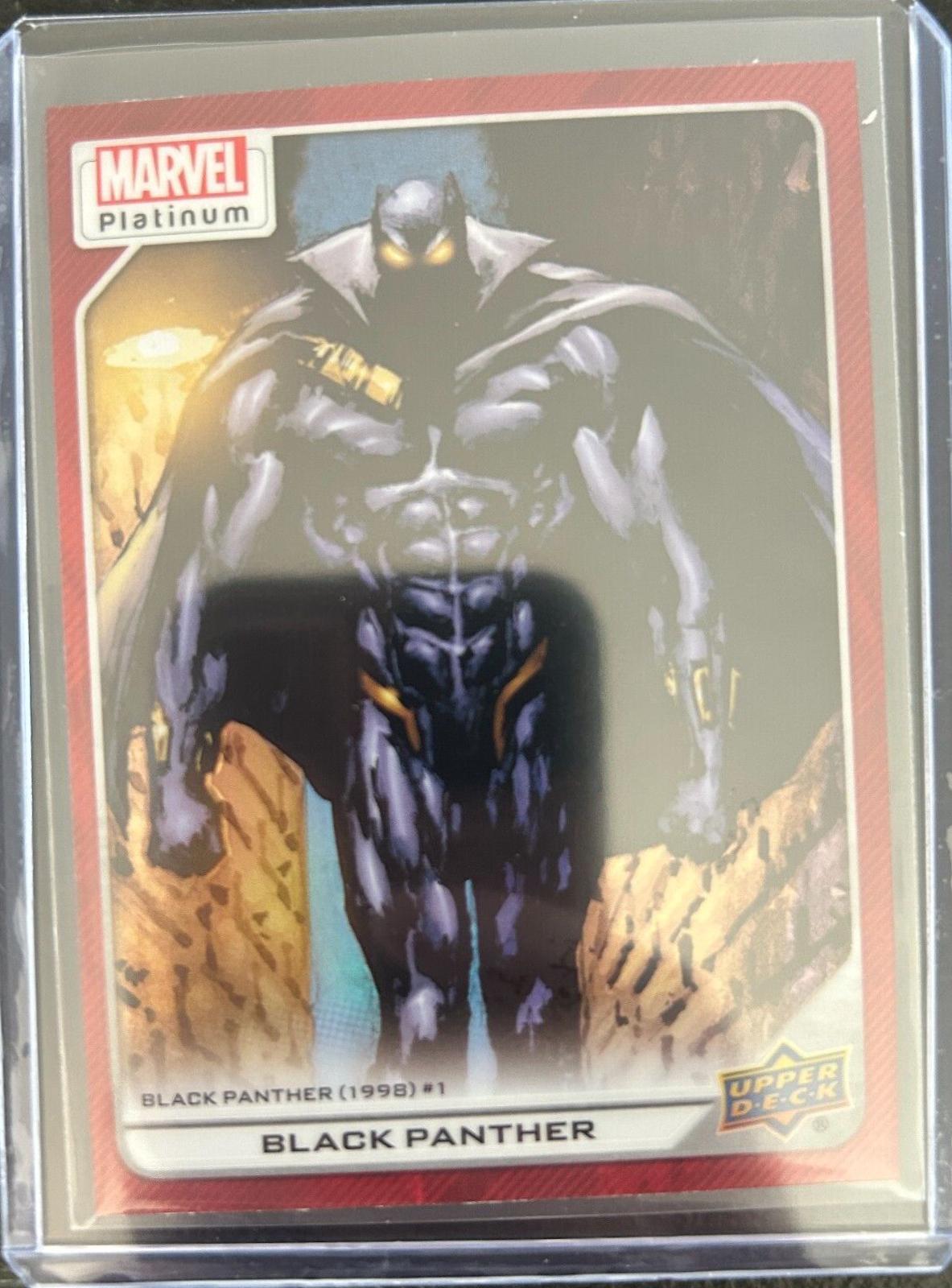 2024 2023 Upper Deck Platinum Black Panther [Black Rainbow] #146 card