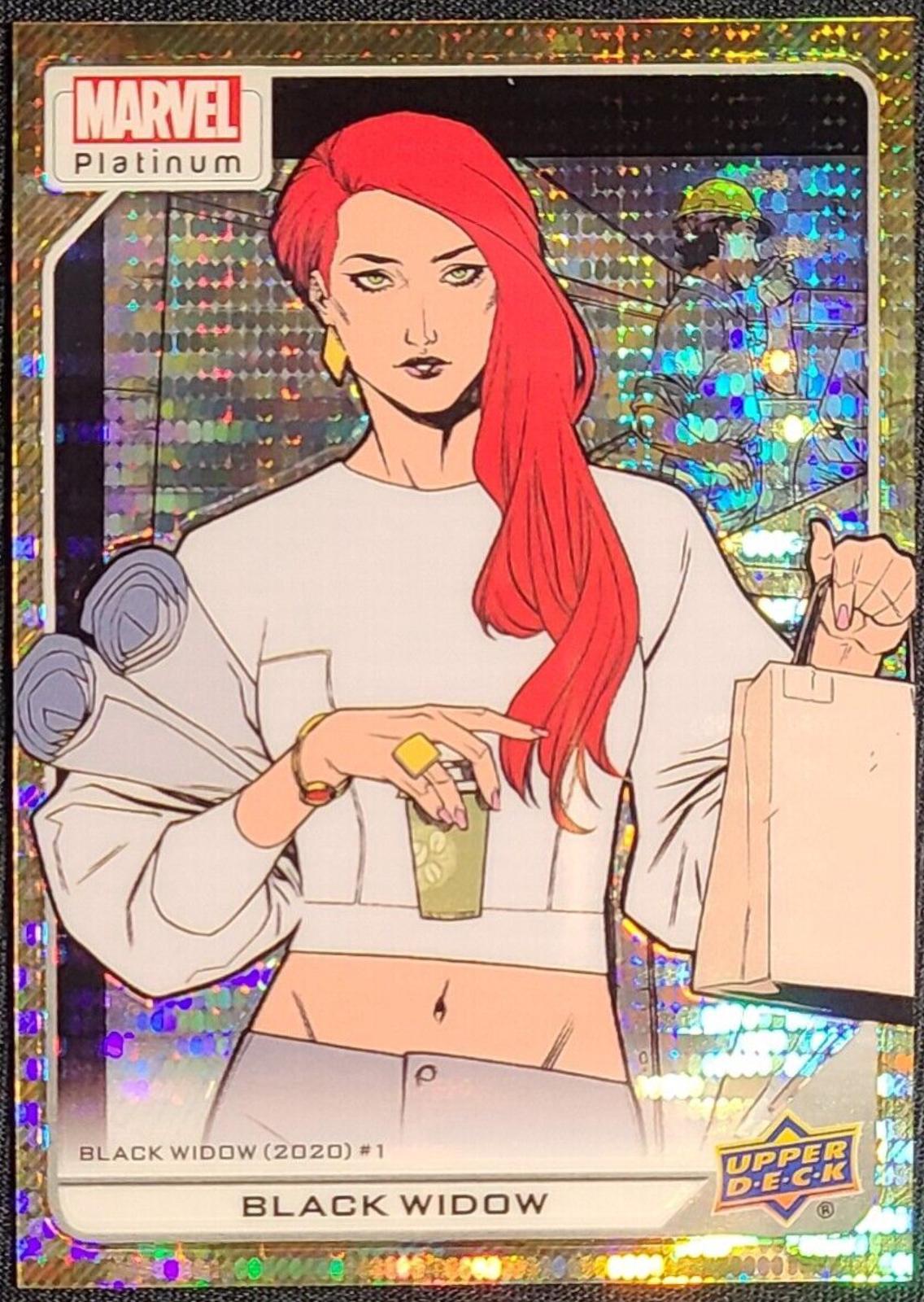 2024 2023 Upper Deck Platinum Black Widow [Seismic Gold] #176 card