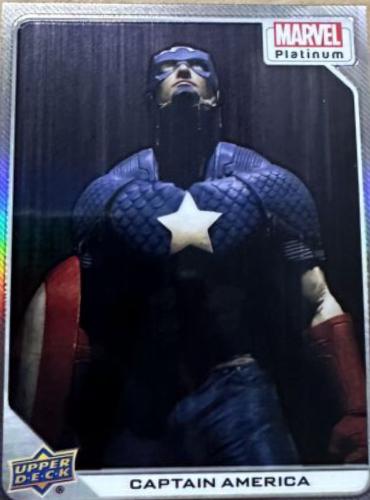 2024 2023 Upper Deck Platinum Captain America [Rainbow] #13 card