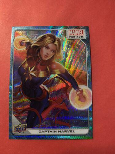 2024 2023 Upper Deck Platinum Captain Marvel [Blue Surge] #15 card