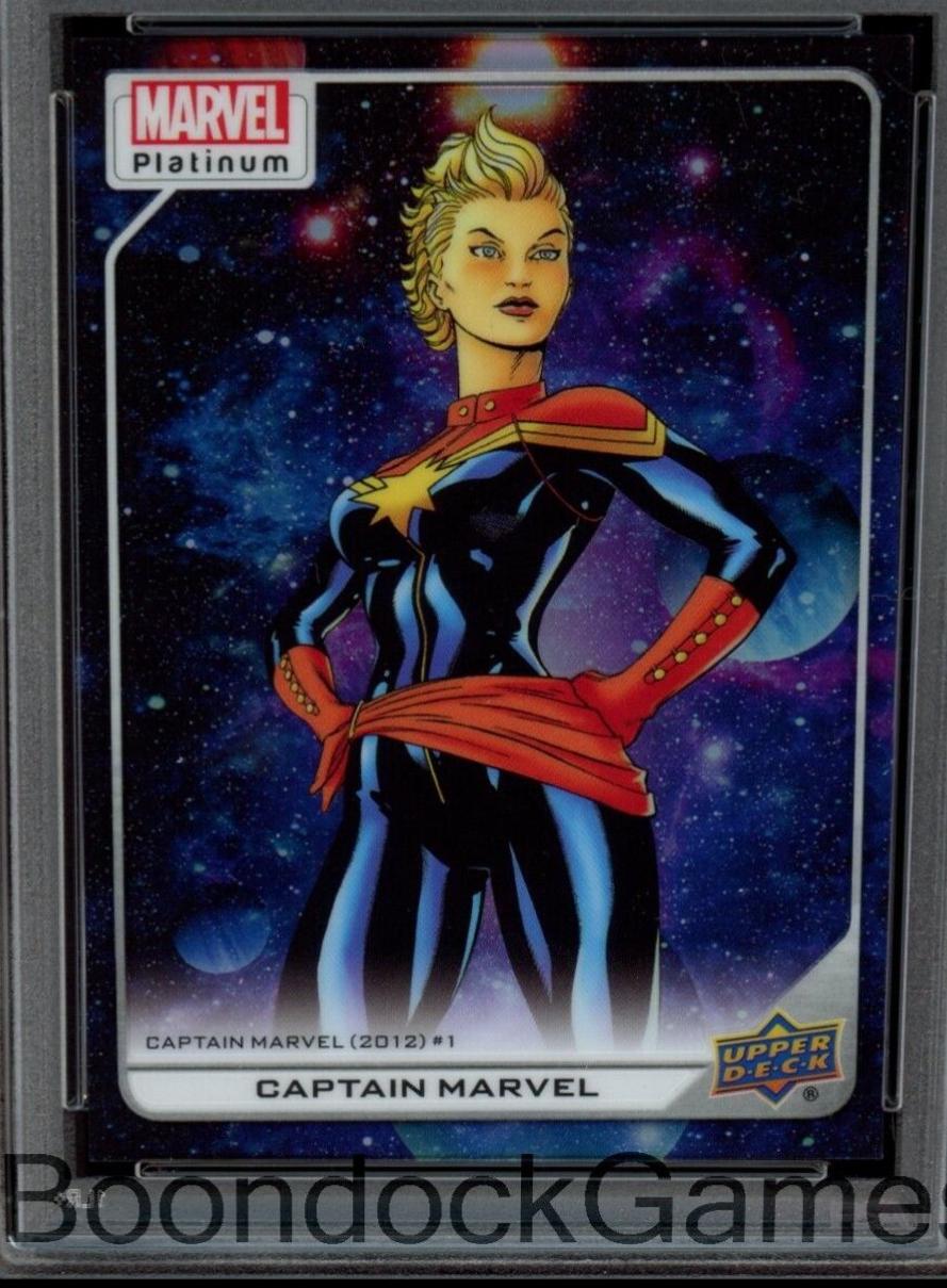 2024 2023 Upper Deck Platinum Captain Marvel [Cosmic] #148 card