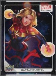 2024 2023 Upper Deck Platinum Captain Marvel [Cosmic] #15 card