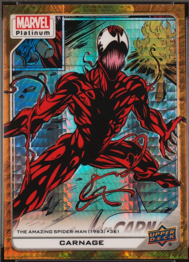 2024 2023 Upper Deck Platinum Carnage [Amber Crystals] #152 card