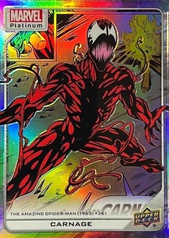 2024 2023 Upper Deck Platinum Carnage [Rainbow] #152 card