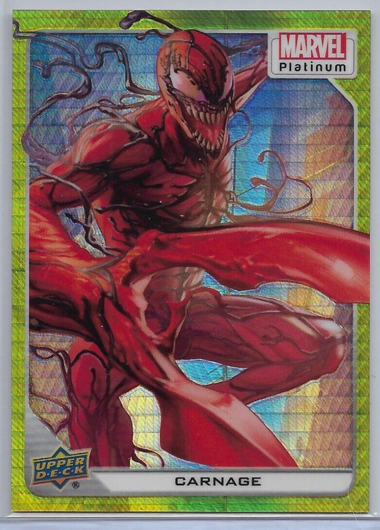 2024 2023 Upper Deck Platinum Carnage [Yellow Spotlight] #74 card