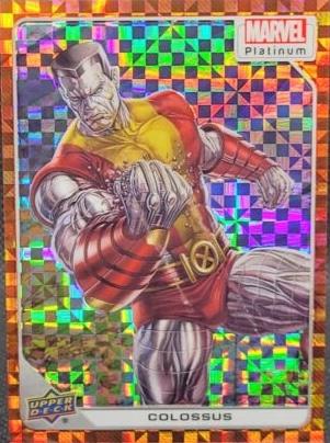 2024 2023 Upper Deck Platinum Colossus [Orange Checkers] #64 card