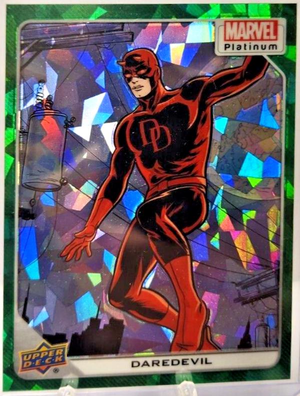 2024 2023 Upper Deck Platinum Daredevil [Green Crackle] #96 card