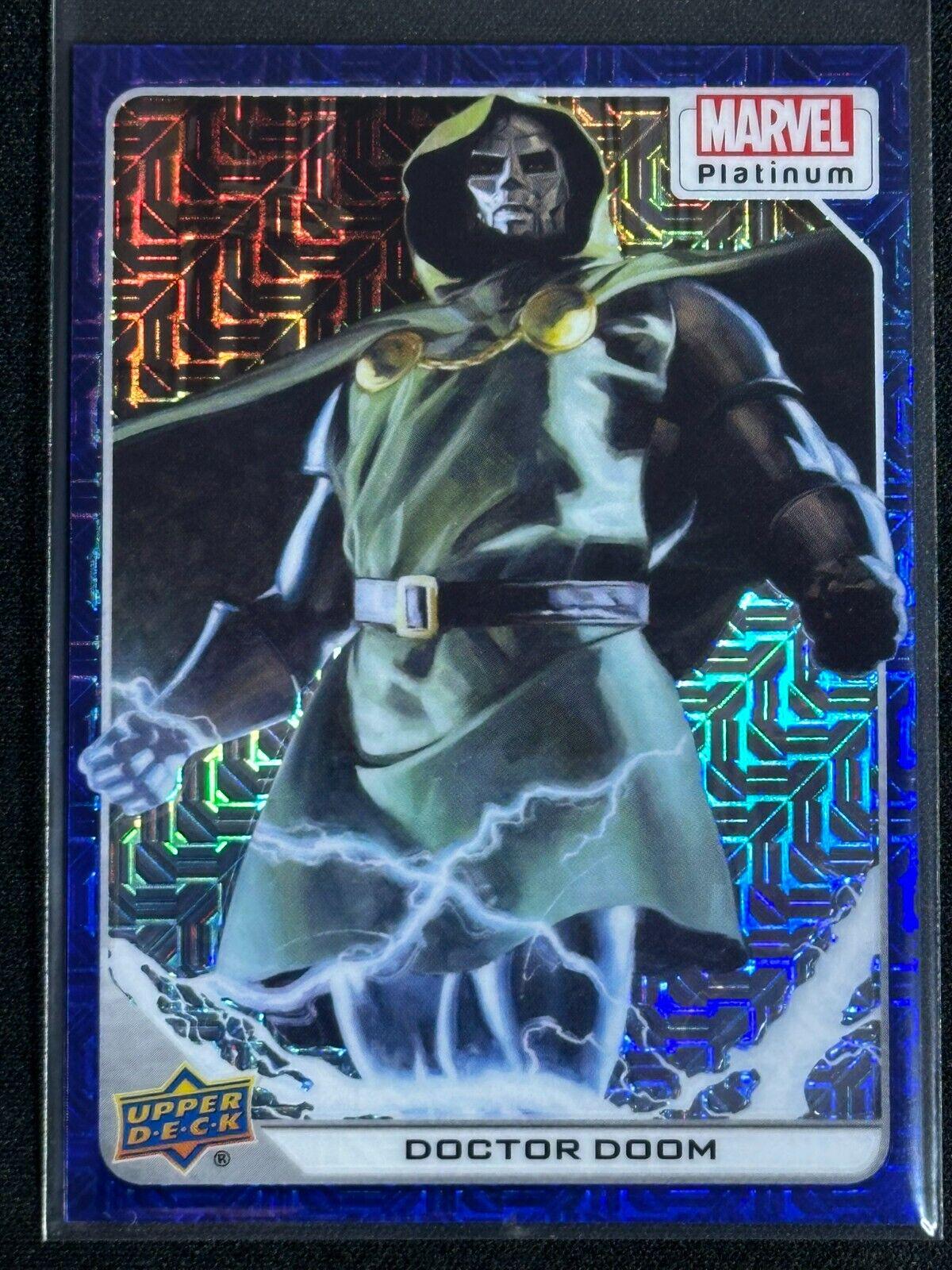 2024 2023 Upper Deck Platinum Doctor Doom [Blue Traxx] #11 card