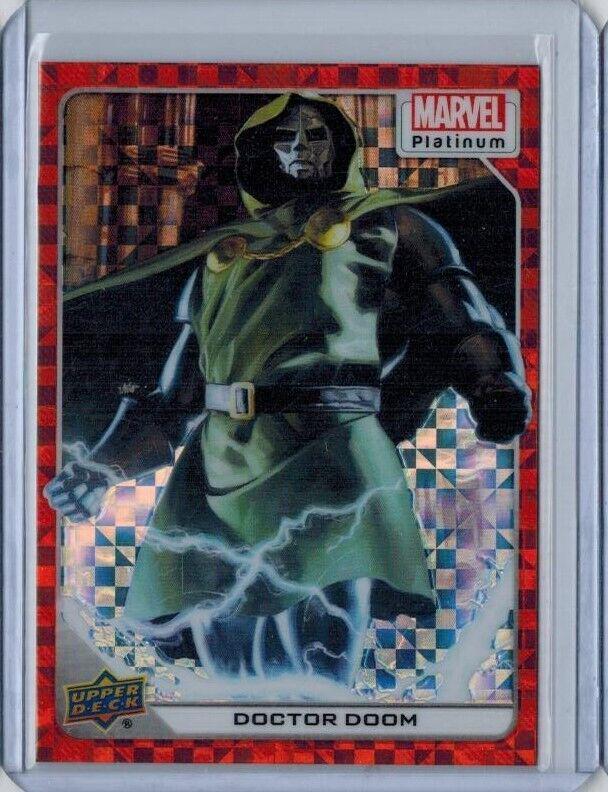 2024 2023 Upper Deck Platinum Doctor Doom [Orange Checkers] #11 card