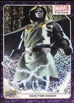 2024 2023 Upper Deck Platinum Doctor Doom [Purple Pixels] #11 card