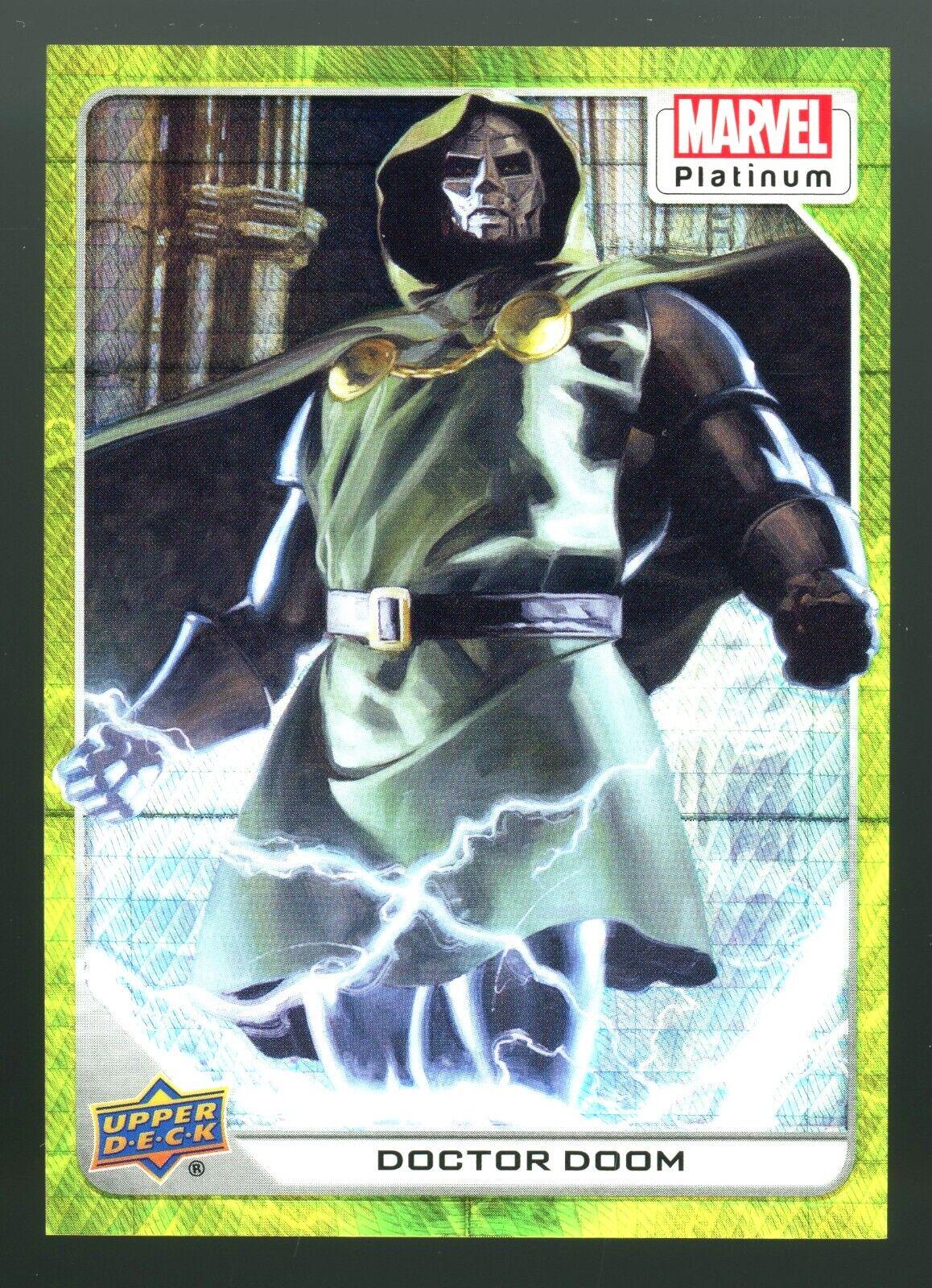 2024 2023 Upper Deck Platinum Doctor Doom [Yellow Spotlight] #11 card