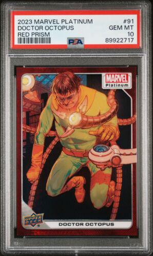 2024 2023 Upper Deck Platinum Doctor Octopus [Red Prism] #91 card