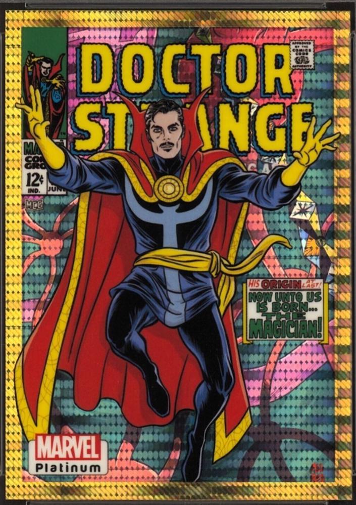 2024 2023 Upper Deck Platinum Doctor Strange [Seismic Gold] #100 card
