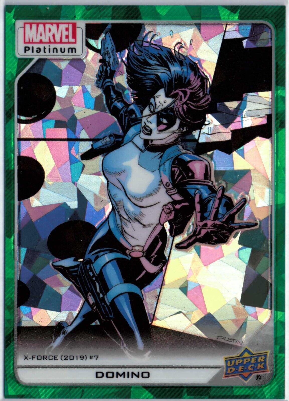 2024 2023 Upper Deck Platinum Domino [Green Crackle] #107 card