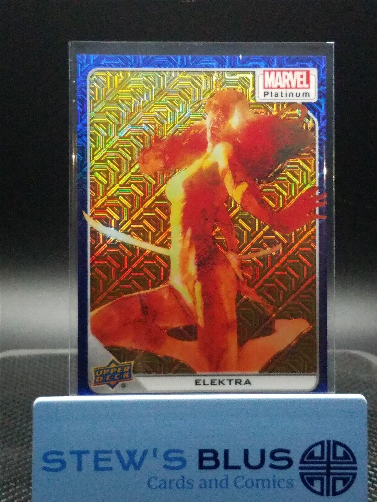 2024 2023 Upper Deck Platinum Elektra [Blue Traxx] #48 card
