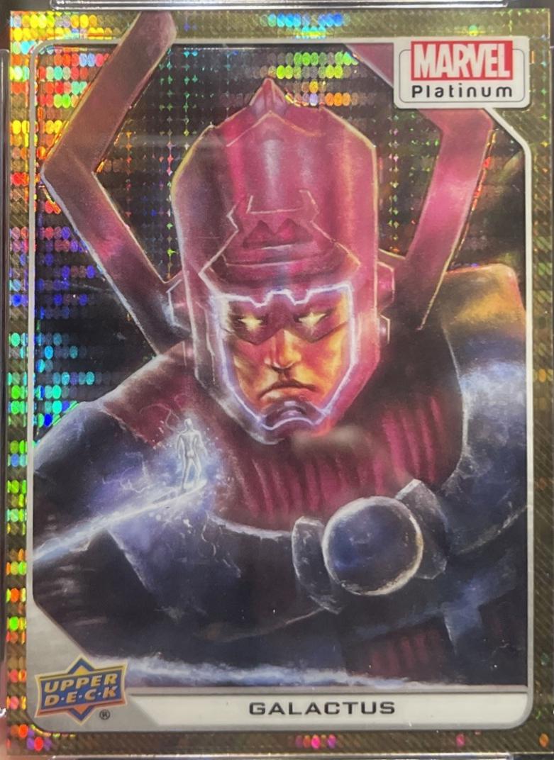 2024 2023 Upper Deck Platinum Galactus [Seismic Gold] #85 card