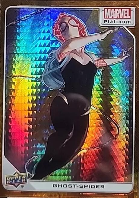 2024 2023 Upper Deck Platinum Ghost-Spider [Amber Crystals] #10 card