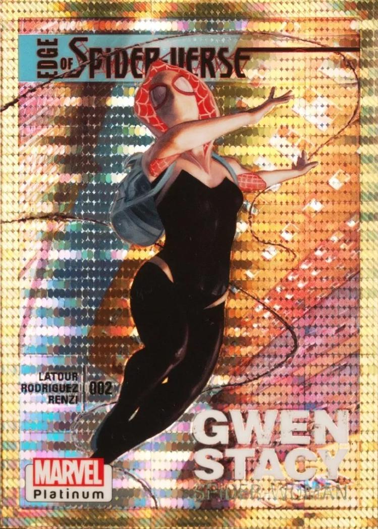 2024 2023 Upper Deck Platinum Ghost-Spider [Seismic Gold] #10 card
