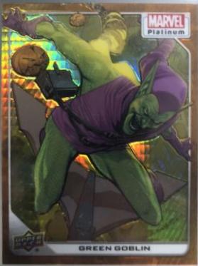 2024 2023 Upper Deck Platinum Green Goblin [Amber Crystals] #90 card