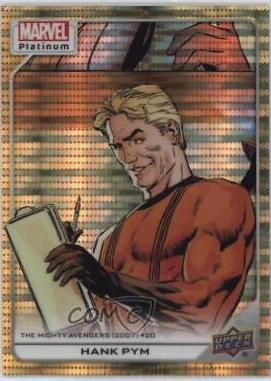 2024 2023 Upper Deck Platinum Hank Pym [Seismic Gold] #192 card