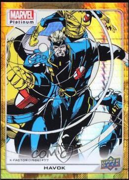 2024 2023 Upper Deck Platinum Havok [Amber Crystals] #194 card