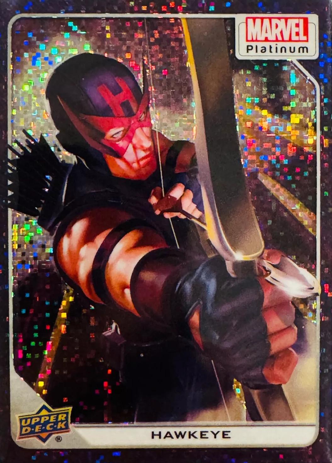 2024 2023 Upper Deck Platinum Hawkeye [Purple Pixels] #18 card