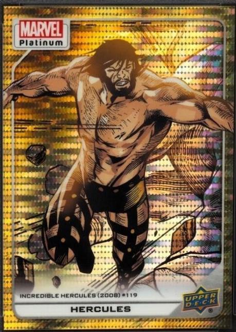 2024 2023 Upper Deck Platinum Hercules [Seismic Gold] #197 card
