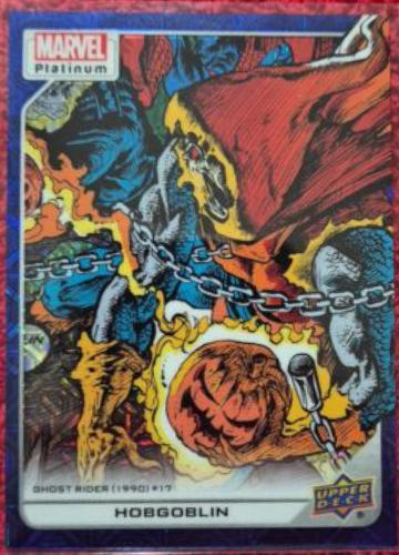 2024 2023 Upper Deck Platinum Hobgoblin [Blue Traxx] #184 card
