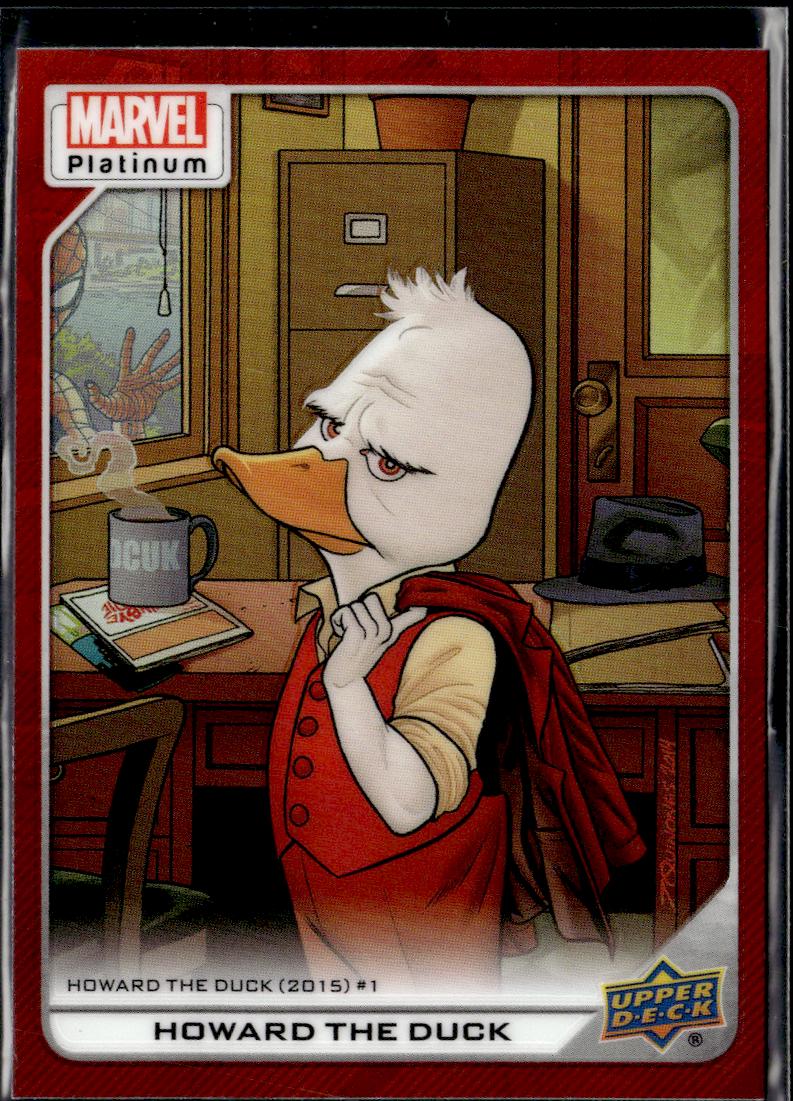2024 2023 Upper Deck Platinum Howard the Duck [Red Rainbow] #115 card