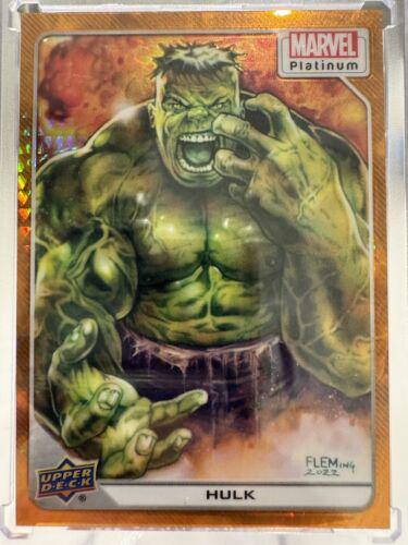 2024 2023 Upper Deck Platinum Hulk [Amber Crystals] #36 card